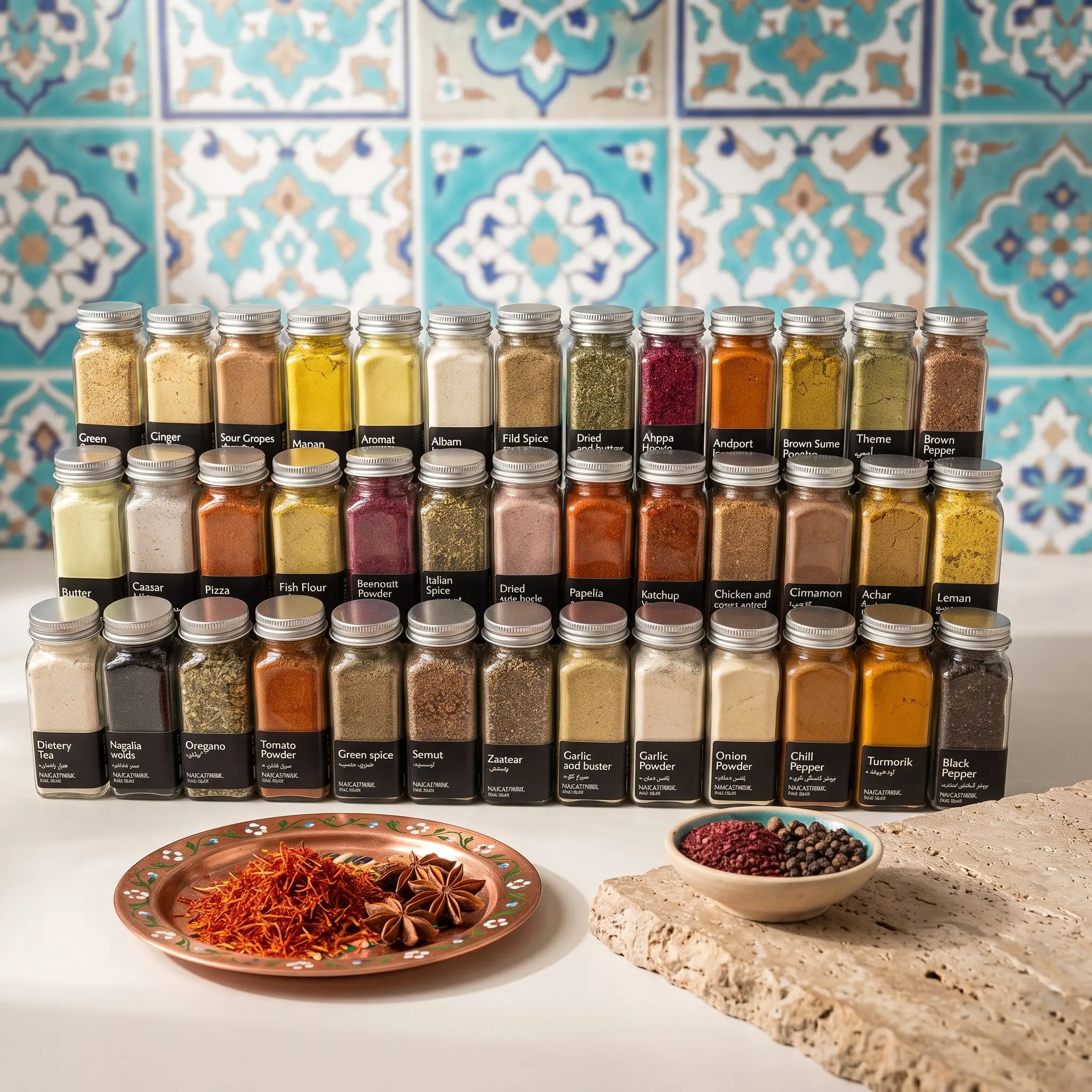 پکیج ادویه تکمیلی ۳۶ تایی