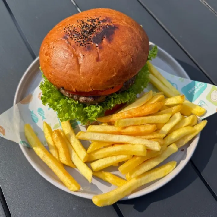 برگر خانگی کوبابا
